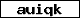 Prüfcode