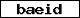 Prüfcode