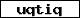 Prüfcode