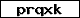 Prüfcode