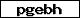Prüfcode