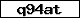 Prüfcode