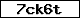 Prüfcode