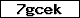 Prüfcode