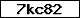 Prüfcode