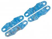 Bremsplatten (4) blau 