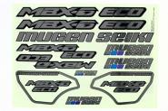 Dekorbogen Metallic MBX-6 eco 