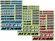 Dekorbogen MTX-4 R 