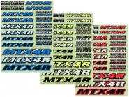 Dekorbogen MTX-4 R 