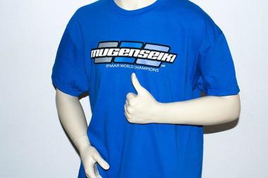 MUGEN SEIKI USA Logo T-Shirt (3XL) royal blau 