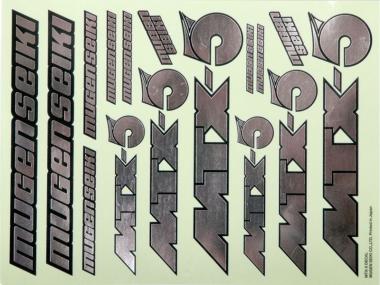 Dekorbogen silber MTX-5 (3) 