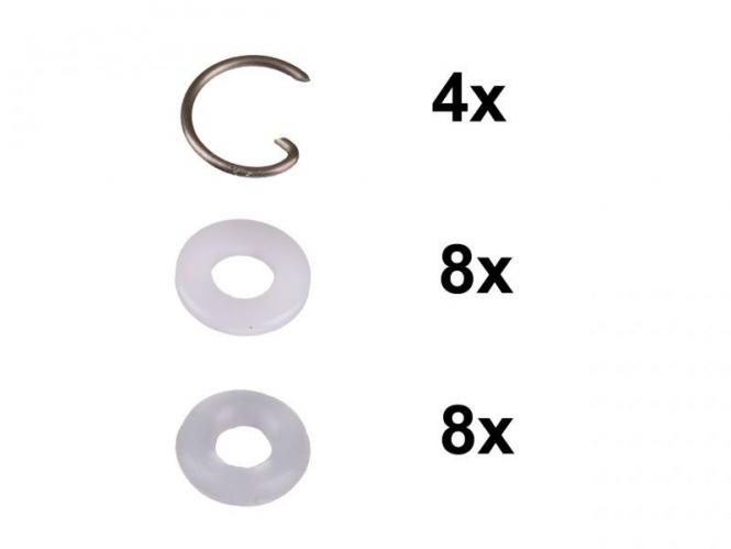 DÃ¤mpfer-O-Ringe (8) 