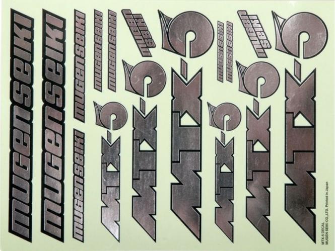 Dekorbogen silber MTX-5 (3) 
